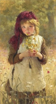  Lovely Tableaux - Lovely Little fille 2 impressionnisme